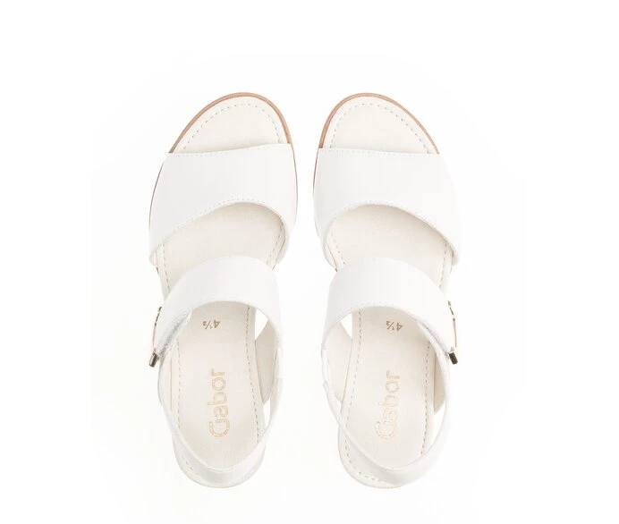 Sandalias Gabor Mujer Blancas | ES0002882