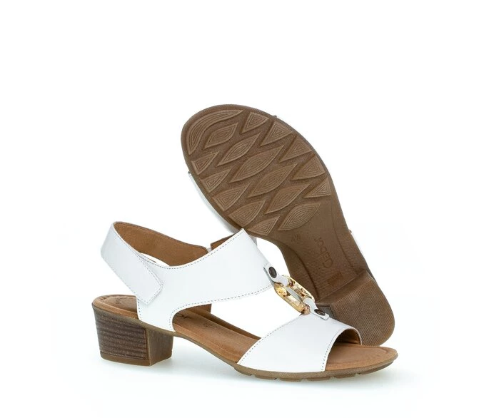 Sandalias Gabor Mujer Blancas | ES0002884