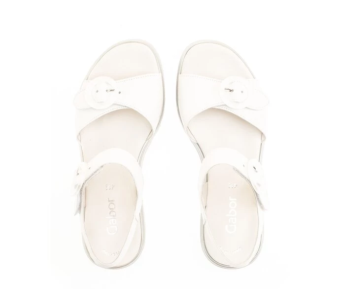 Sandalias Gabor Mujer Blancas | ES0002964