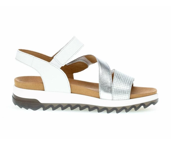 Sandalias Gabor Mujer Plateadas | ES0002791