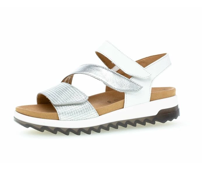 Sandalias Gabor Mujer Plateadas | ES0002791