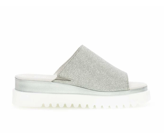 Sandalias Gabor Mujer Plateadas | ES0002832