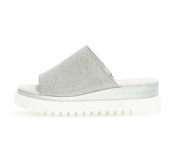 Sandalias Gabor Mujer Plateadas | ES0002832