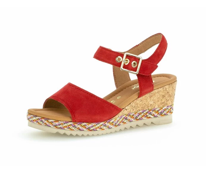 Sandalias Gabor Mujer Rojas | ES0002262