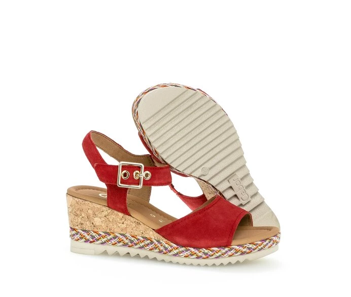 Sandalias Gabor Mujer Rojas | ES0002262