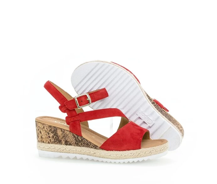 Sandalias Gabor Mujer Rojas | ES0002365