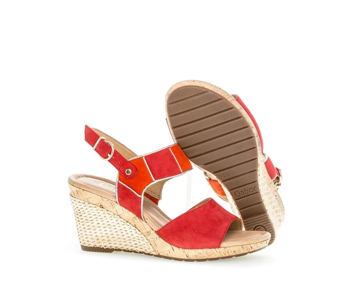 Sandalias Gabor Mujer Rojas | ES0002501