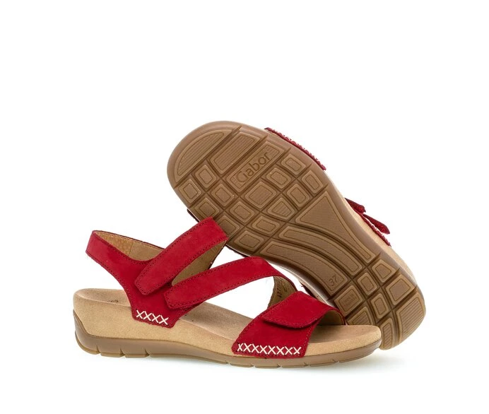 Sandalias Gabor Mujer Rojas | ES0002563