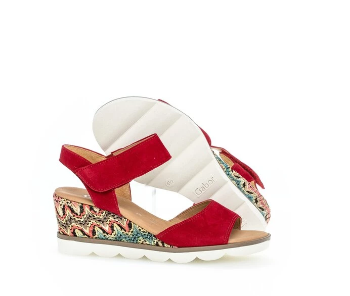 Sandalias Gabor Mujer Rojas | ES0002748