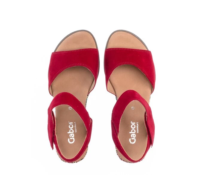 Sandalias Gabor Mujer Rojas | ES0002748