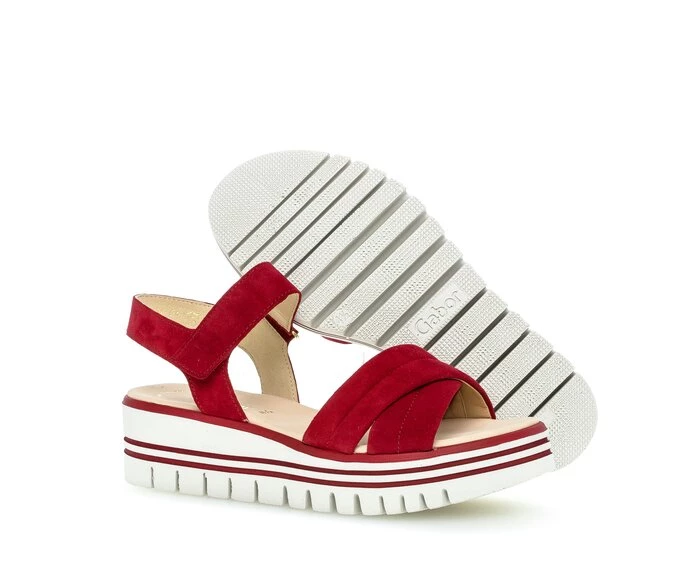 Sandalias Gabor Mujer Rojas | ES0002916