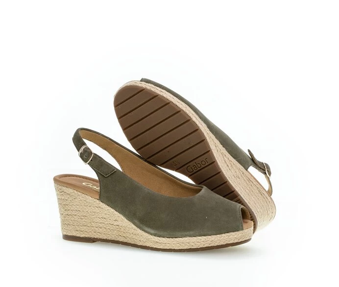 Sandalias Gabor Mujer Verde | ES0002845