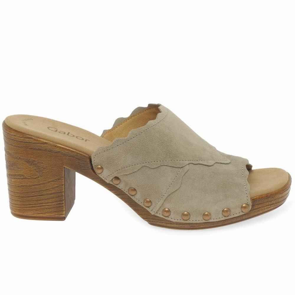 Sandalias Tacones Gabor Carmen Mujer Gris | ES0002972