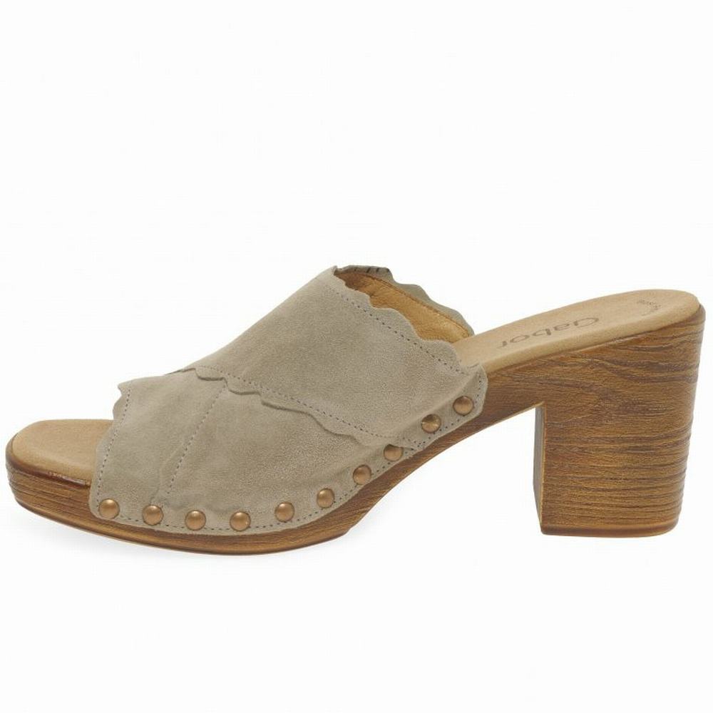 Sandalias Tacones Gabor Carmen Mujer Gris | ES0002972