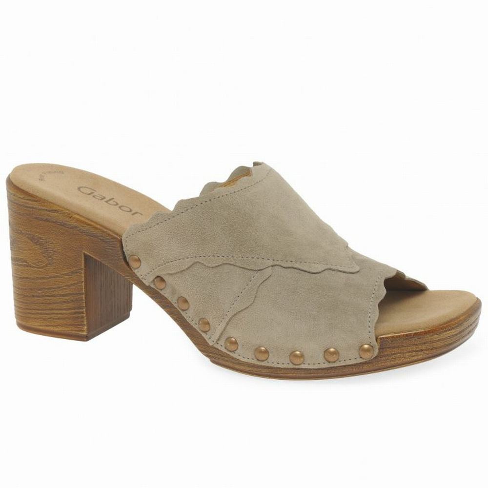 Sandalias Tacones Gabor Carmen Mujer Gris | ES0002972