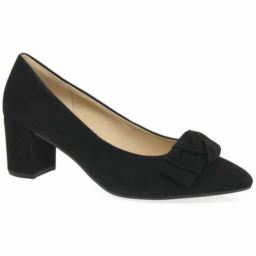 Tacones Gabor Kesh Court Mujer Negras | ES0001924