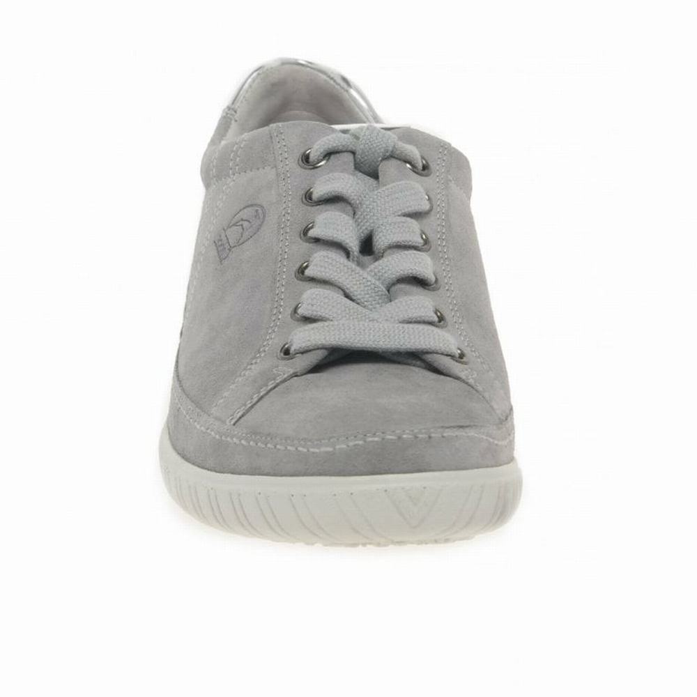 Zapatillas Gabor Amulet Anchos Fit Mujer Gris | ES0001354