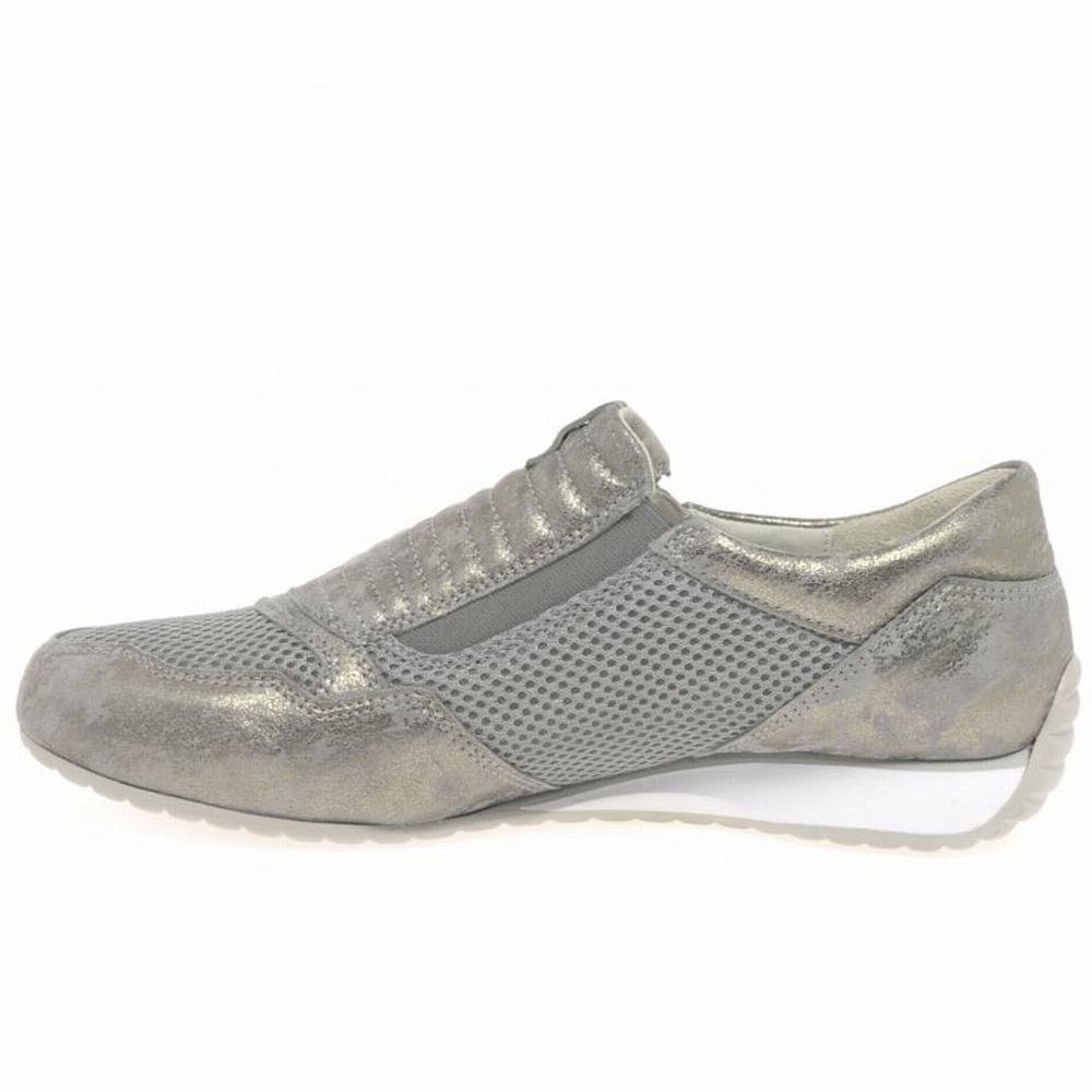 Zapatillas Gabor Brunello Casuales Sports Mujer Gris Marrones | ES0001328