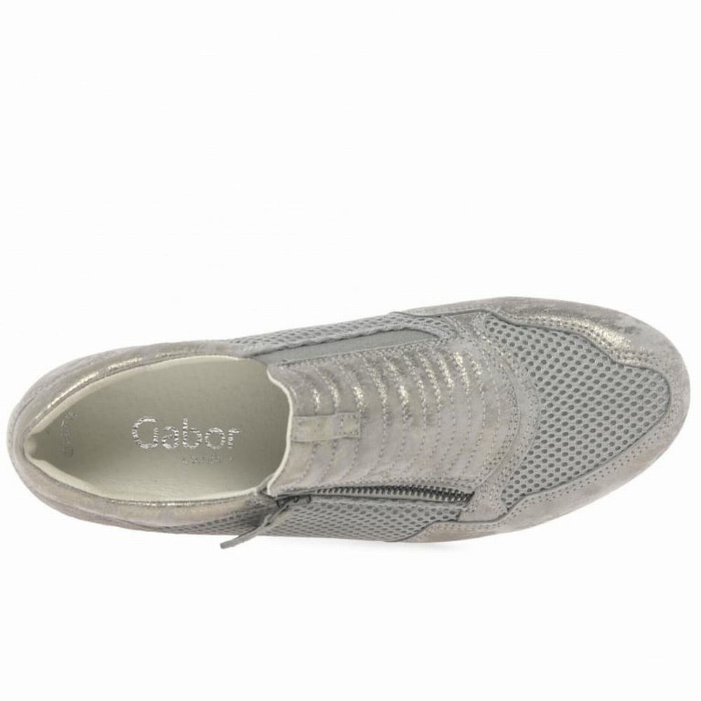 Zapatillas Gabor Brunello Casuales Sports Mujer Gris Marrones | ES0001328