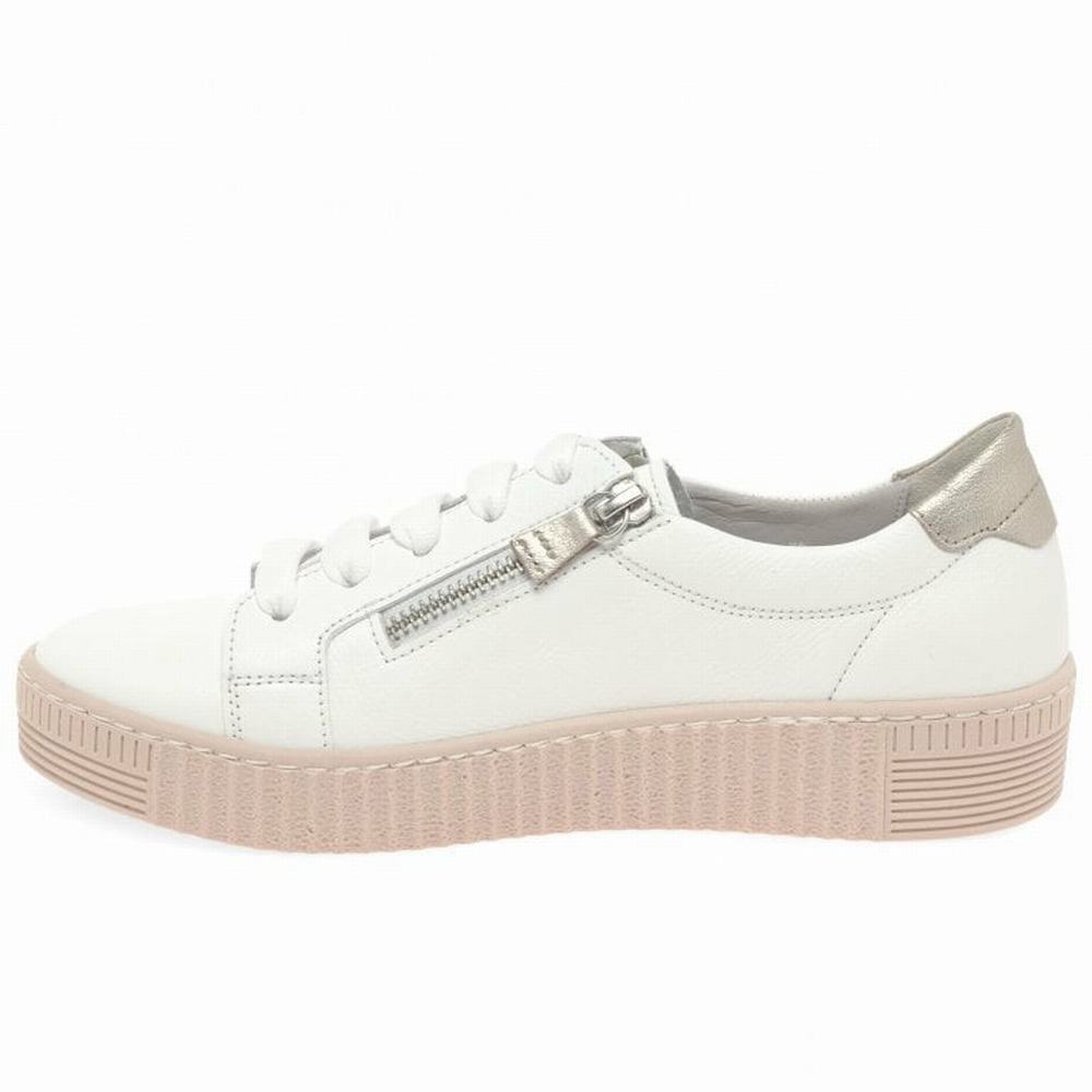 Zapatillas Gabor Wisdom Casuales Mujer Blancas | ES0001337