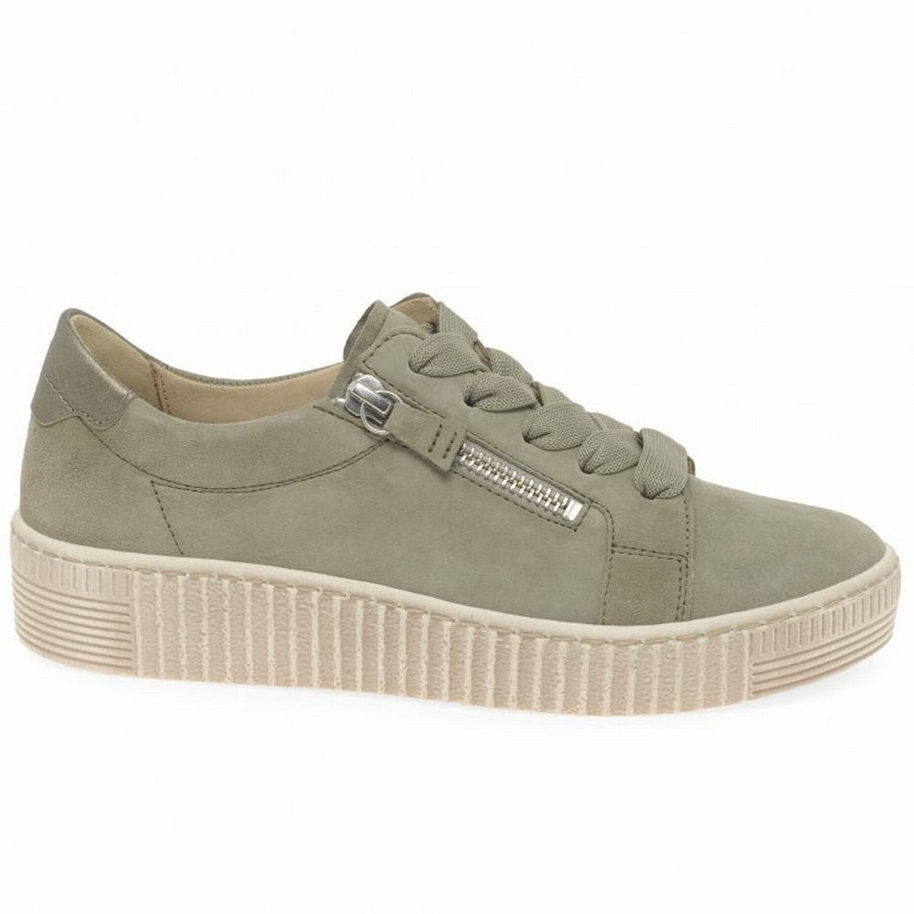 Zapatillas Gabor Wisdom Casuales Mujer Verde Oliva | ES0001336