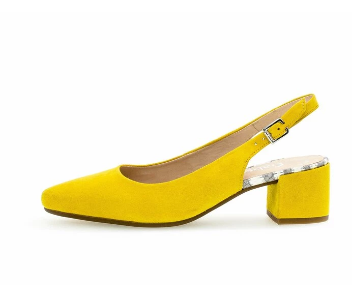 Zapatos De Salon Gabor Mujer Amarillo | ES0001447