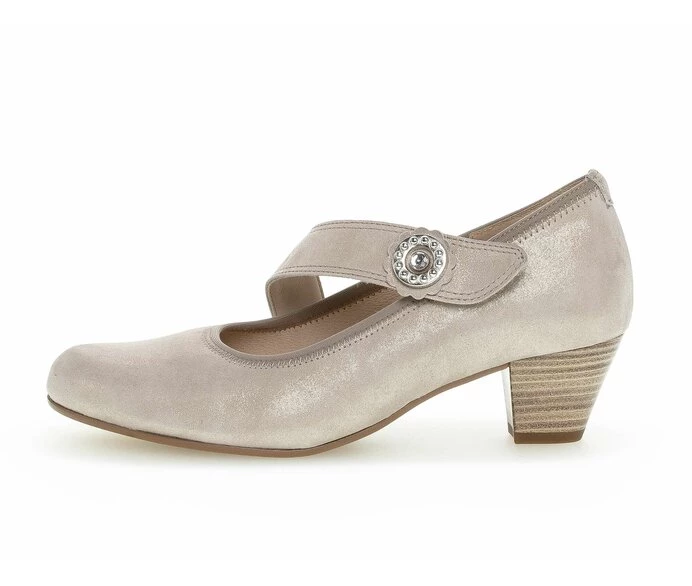 Zapatos De Salon Gabor Mujer Beige | ES0001452