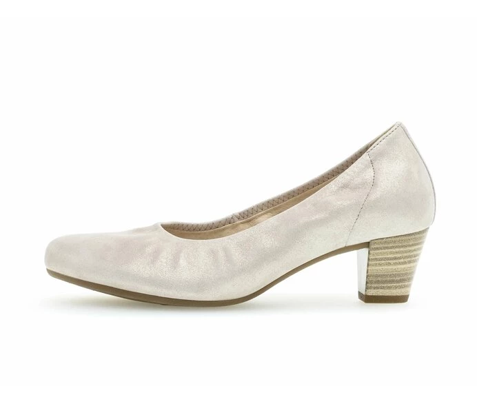 Zapatos De Salon Gabor Mujer Beige | ES0001496