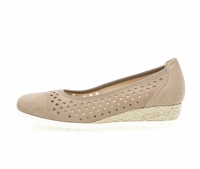 Zapatos De Salon Gabor Mujer Beige | ES0001509