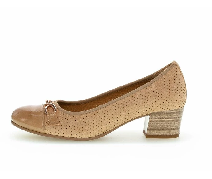 Zapatos De Salon Gabor Mujer Beige | ES0001572