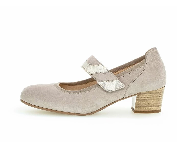 Zapatos De Salon Gabor Mujer Beige | ES0001610