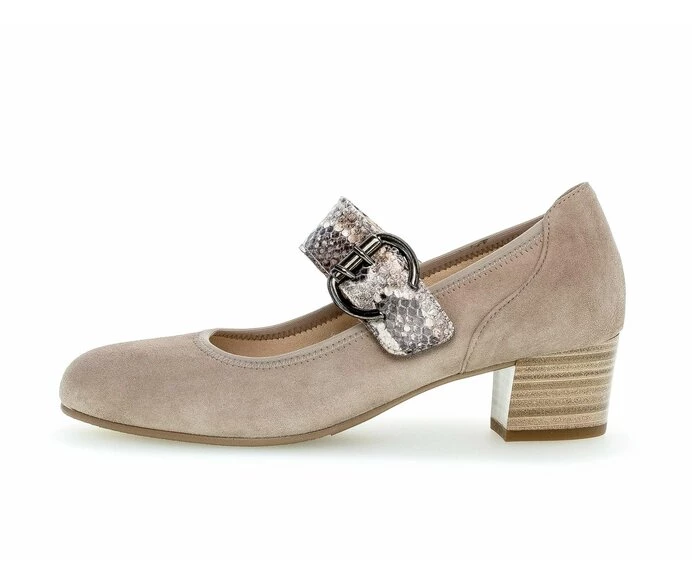 Zapatos De Salon Gabor Mujer Beige | ES0001677