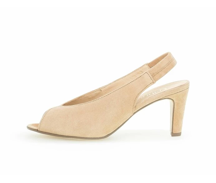 Zapatos De Salon Gabor Mujer Beige | ES0001683