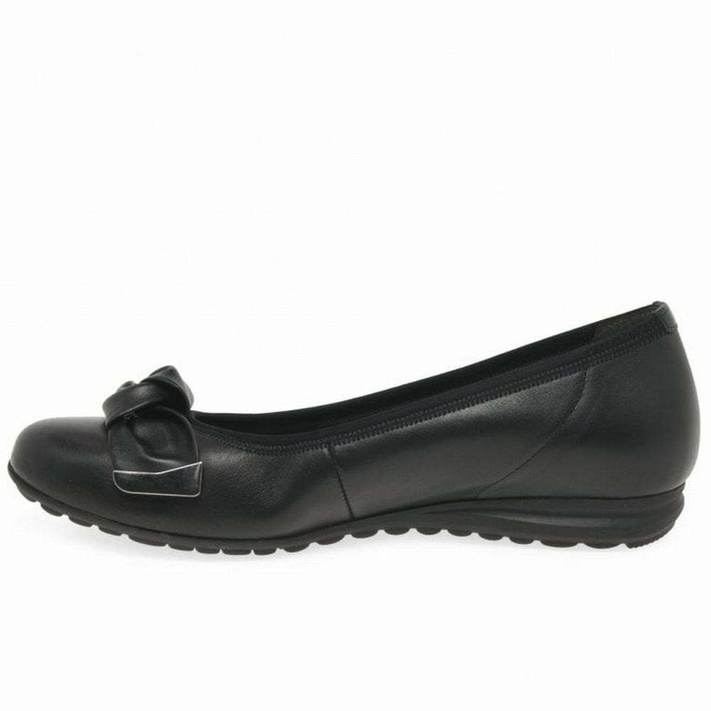 Zapatos Planos Gabor Silent Mujer Negras | ES0001953