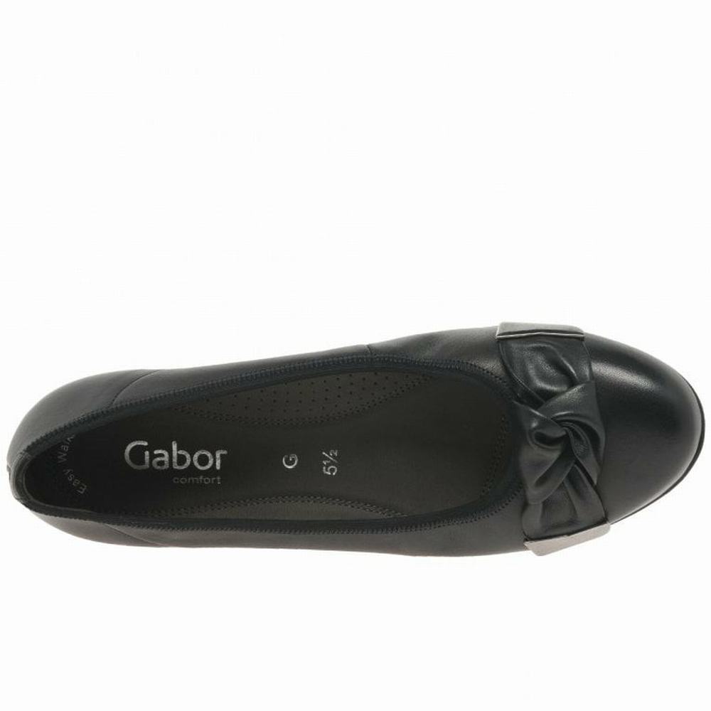 Zapatos Planos Gabor Silent Mujer Negras | ES0001953