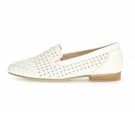 Loafers Gabor Mujer Blancas | ES0001725