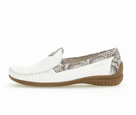 Loafers Gabor Mujer Blancas | ES0001822