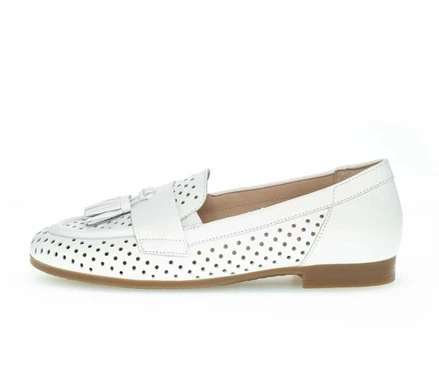 Loafers Gabor Mujer Blancas | ES0001875