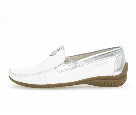 Loafers Gabor Mujer Blancas | ES0001877