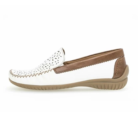 Loafers Gabor Mujer Blancas | ES0001896