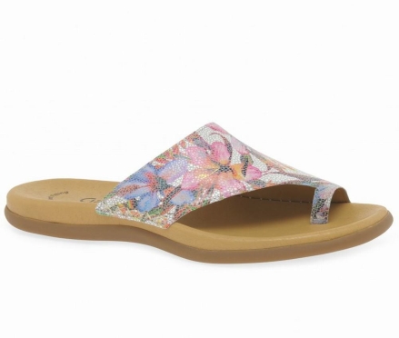 Mulas Gabor Lanzarote Printed Puntera Loop Mujer Flores | ES0002966