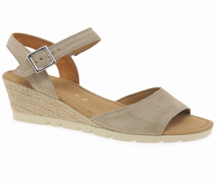 Sandalias Cuña Gabor Nieve Heel Sandals Mujer Marrones | ES0002187