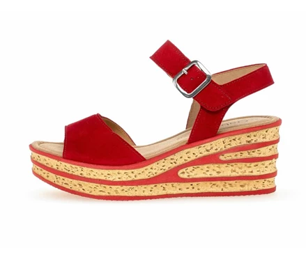 Sandalias Gabor Mujer Rojas | ES0002627