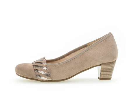 Zapatos De Salon Gabor Mujer Beige | ES0001402